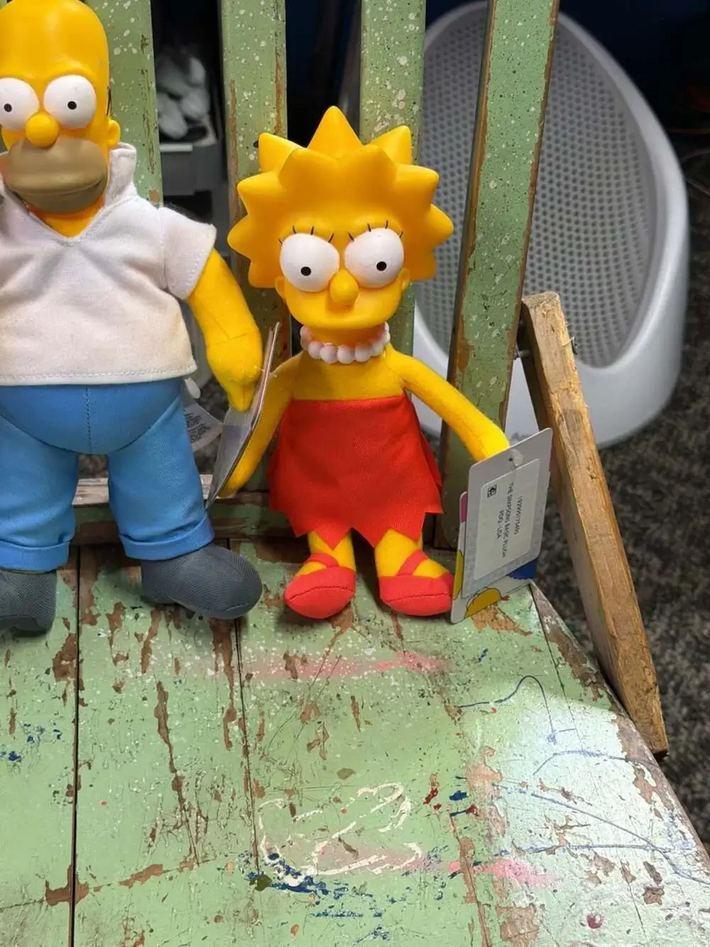 The Simpsons Basic Plush 3-Piece Set - Bart, Homer, and Lisa